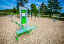 Välijõusaal Juuru kooli õuealal on kasutamiseks valmis