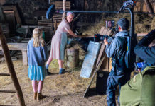 Põlmas toimus Soome ajastusarja võttepäev