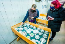 Vanaemade nostalgiliste nõude näitus