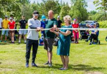 Palukülas avati uus discgolfi rada