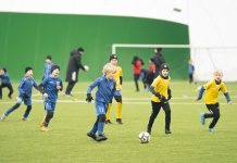 Rapla jalgpallihall võõrustab võistlusi igal nädalavahetusel