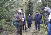 Maaülikooli metsateadlased tutvusid Heiki Hepneri metsa ja dendropargiga
