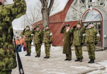 Galerii | Järvakandis tähistati Kaitseliidu taasasutamise aastapäeva